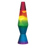 Lava Lamp Rainbow Tricolor 11.5"