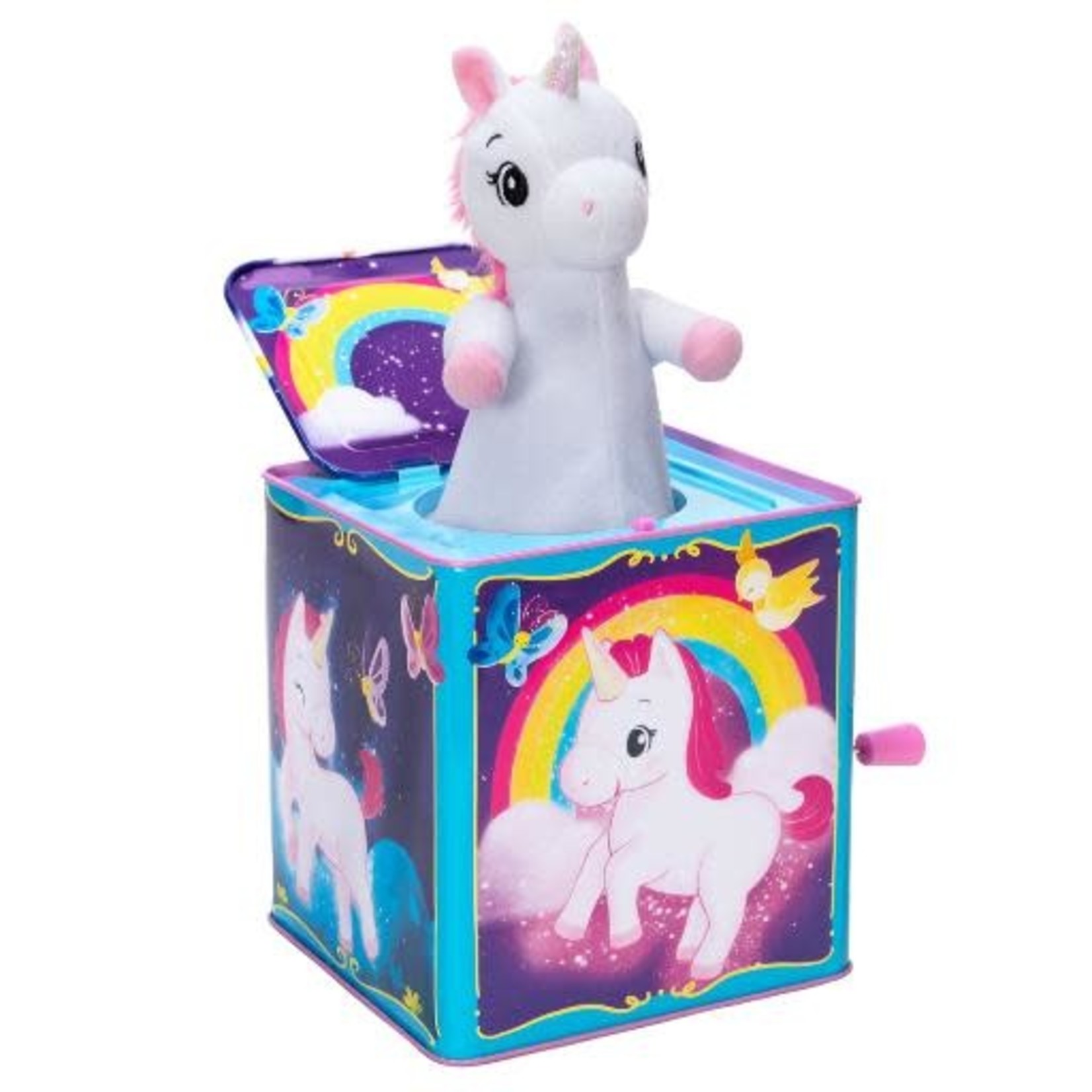 Jack In The Box Unicorn Glow in the Dark - Toy Joy