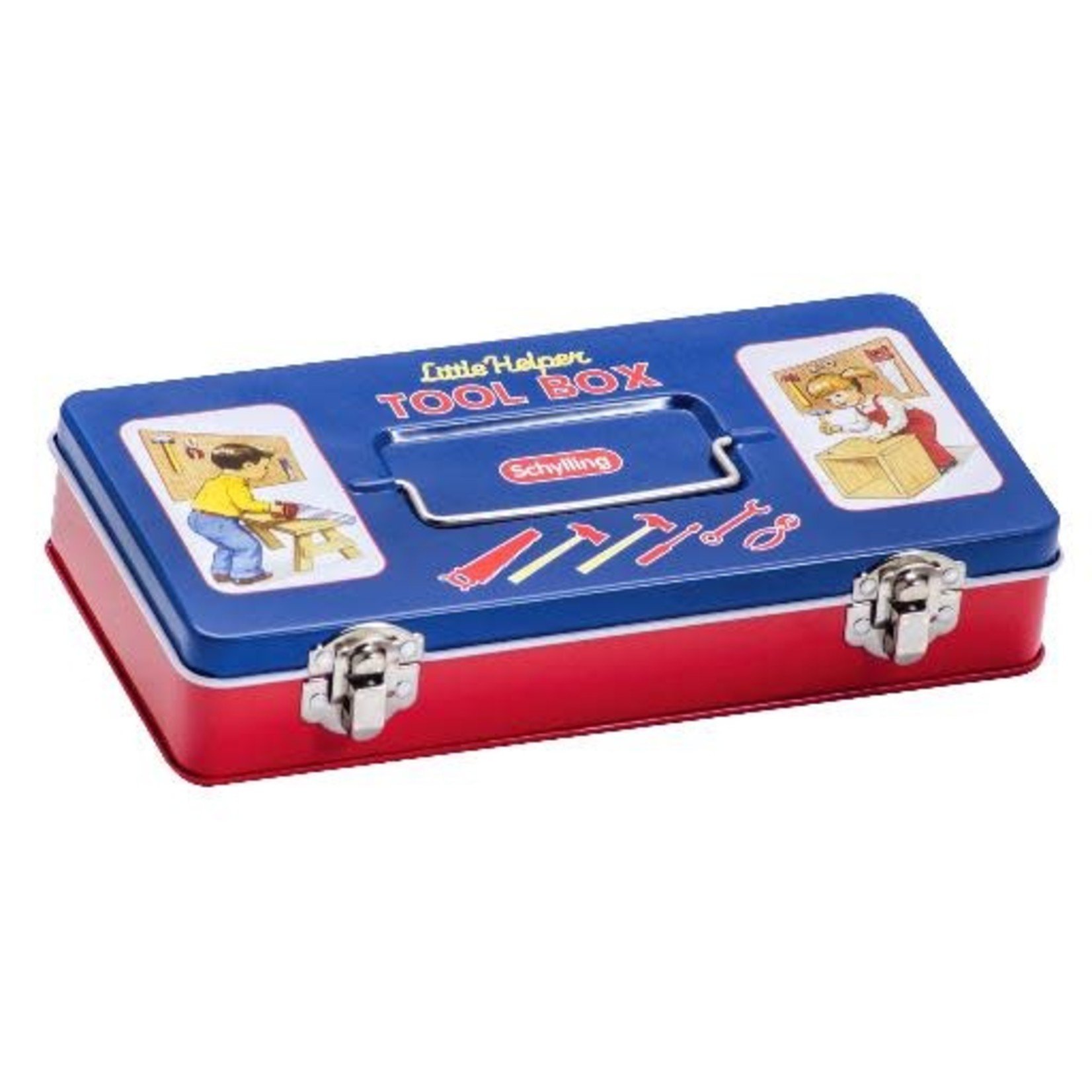 Retro Tin Tool Box