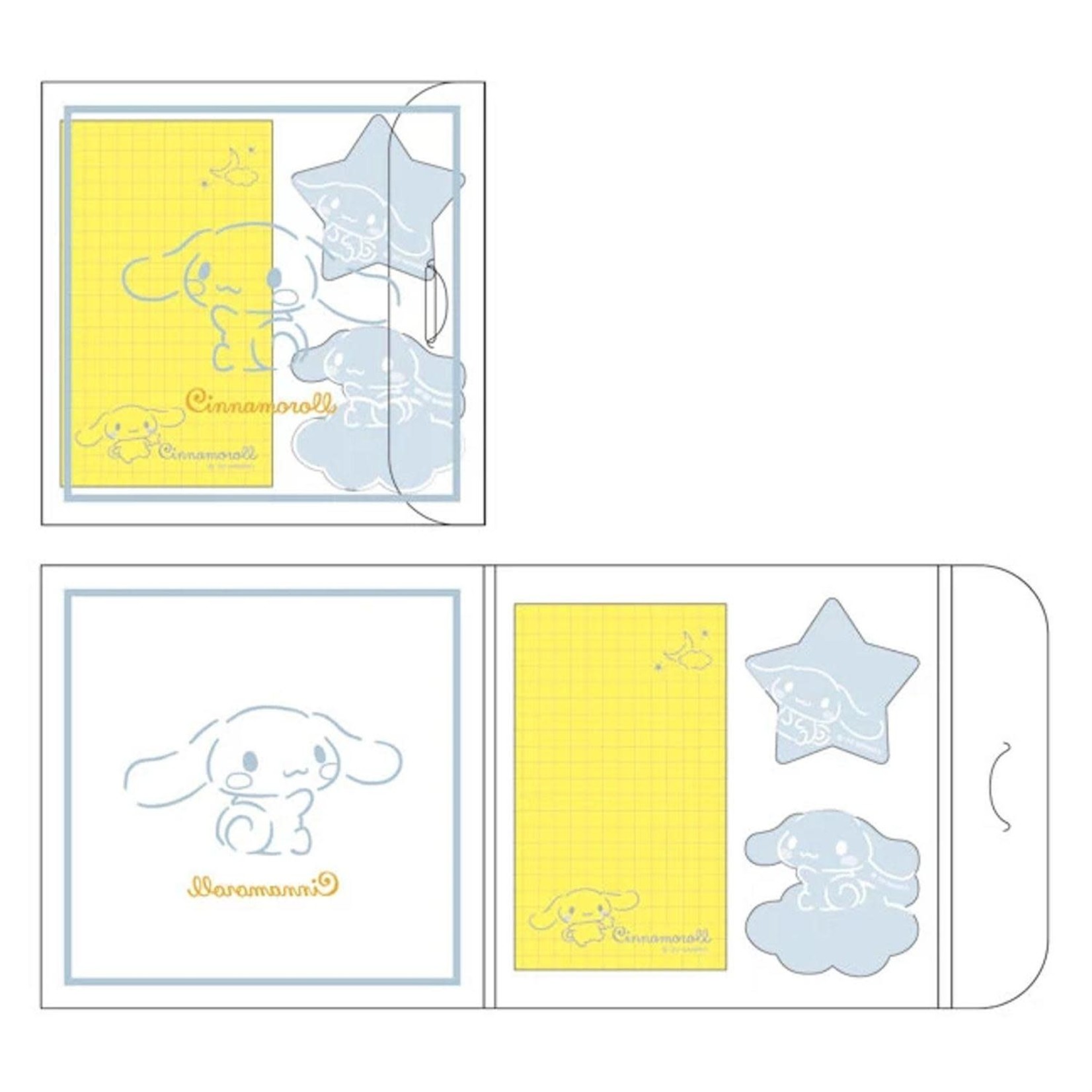 Sanrio Sticky Notes Calm Color Cinnamoroll