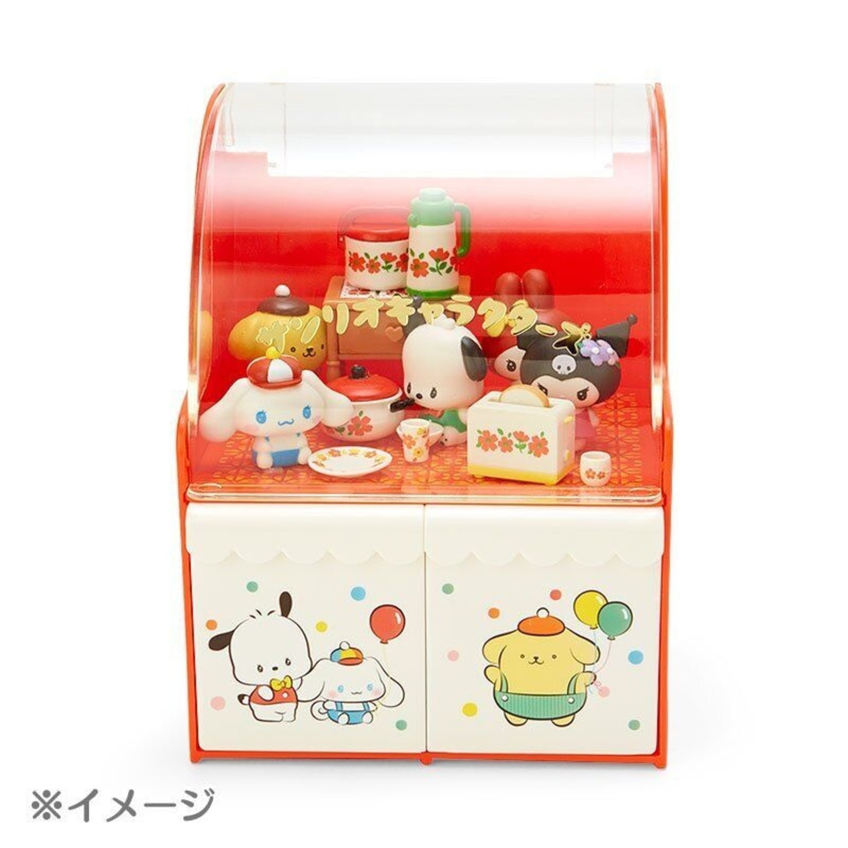 Sanrio Chest B Sanrio Retro Red Storage Chest