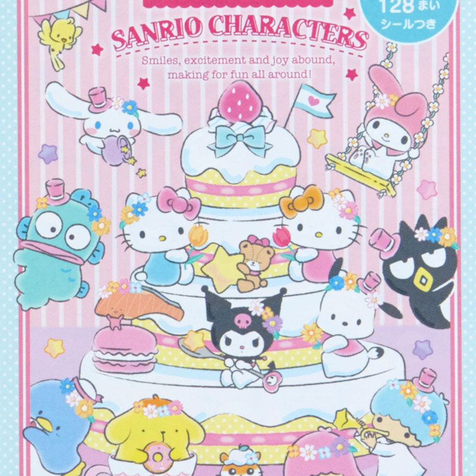 8/16Sheets Sanrio Children Puzzle Stickers Books Hello Kitty