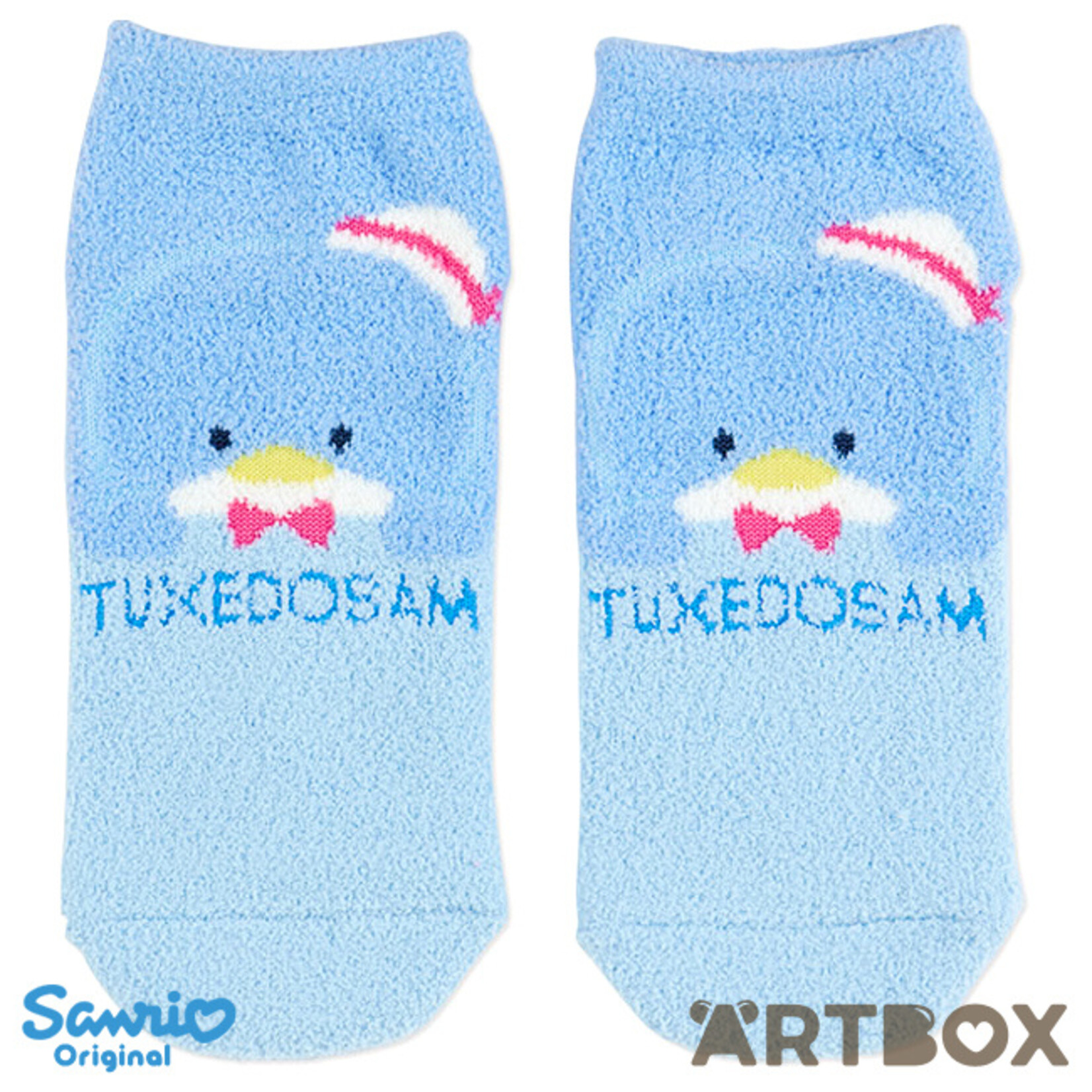 Sanrio Tuxedo Sam Fuzzy Socks