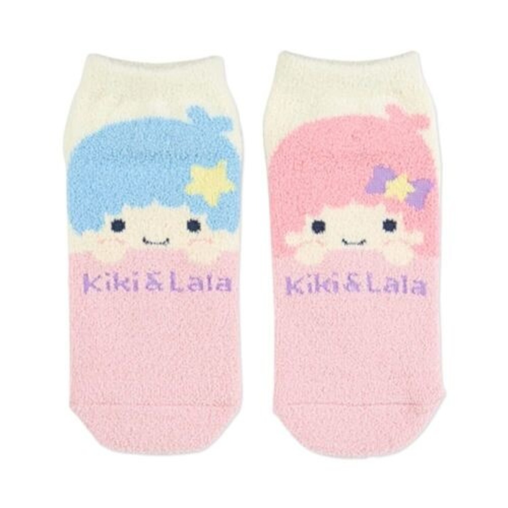 Sanrio Twin Stars Fuzzy Socks