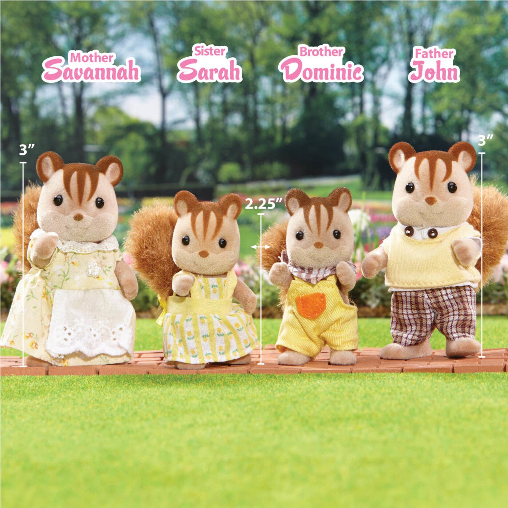 Calico Critters Calico Critters Hazelnut Chipmunk Family Set