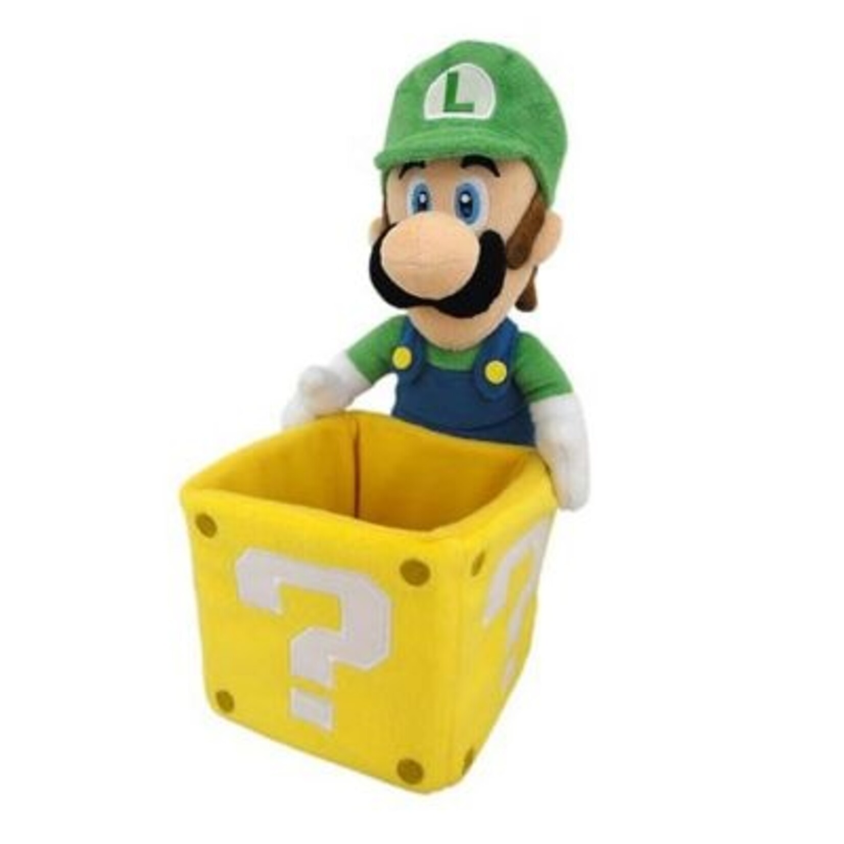 Plush Luigi Coin Box 9"