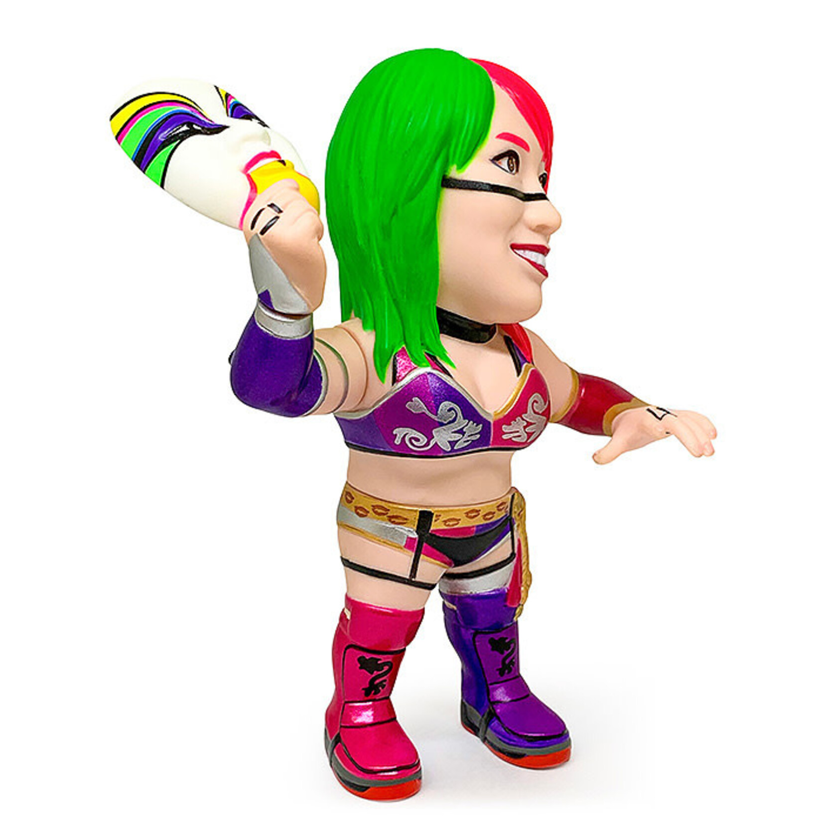 16D WWE ASUKA The Empress Mask Soft Vinyl Figure 011