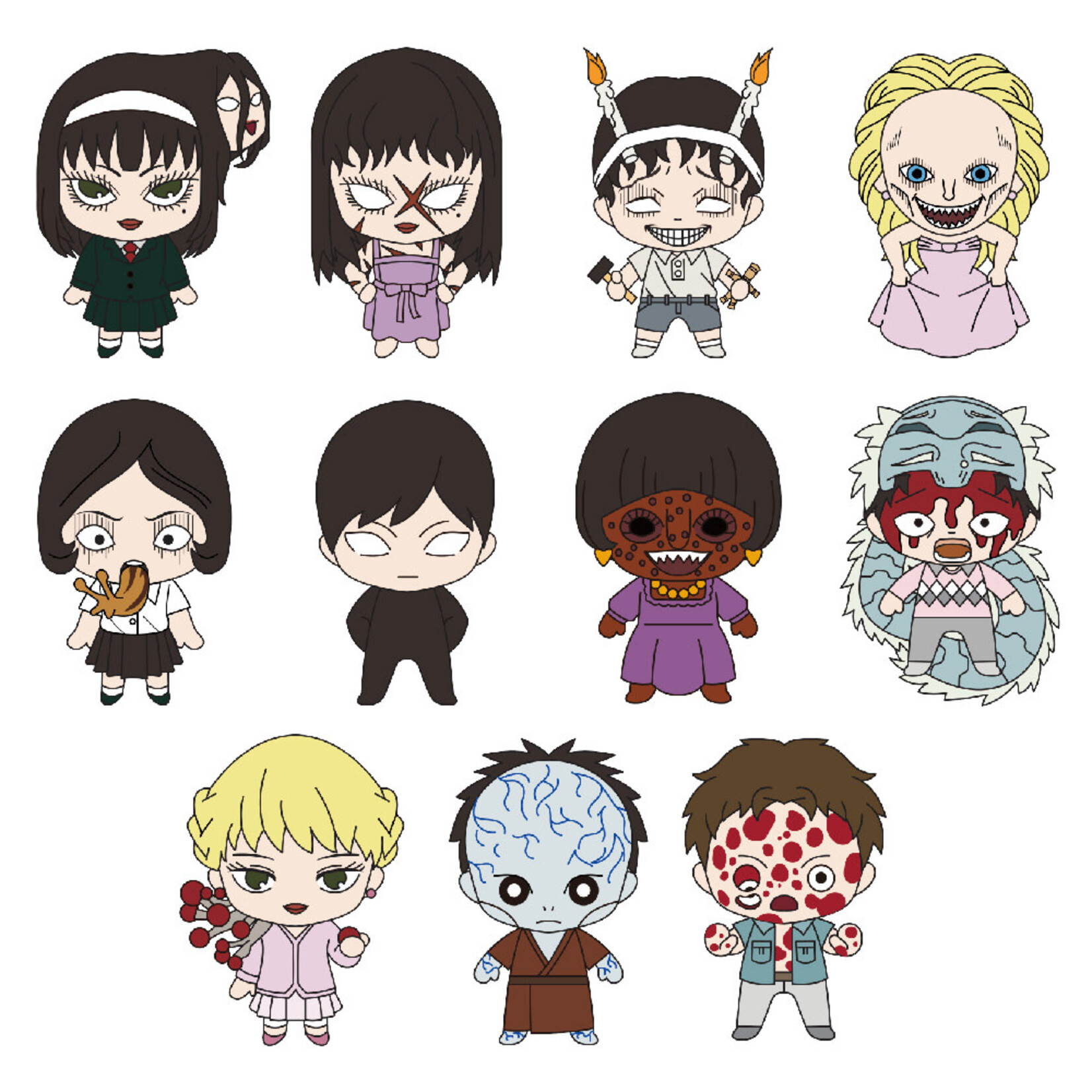 Junji Ito 3D Foam Clip Blind Bag - Toy Joy