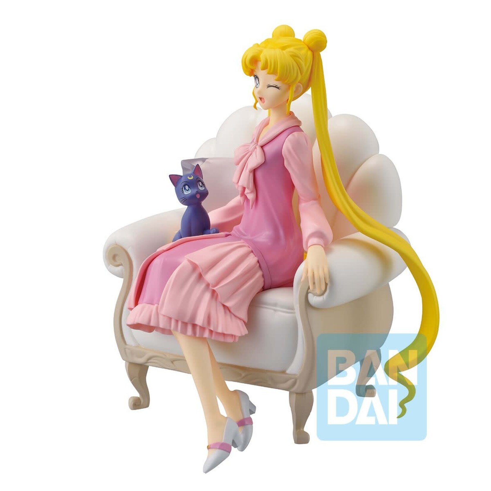 Usagi & Luna Antique Style Sailor Moon Cosmos The Movie Ichibansho Figure