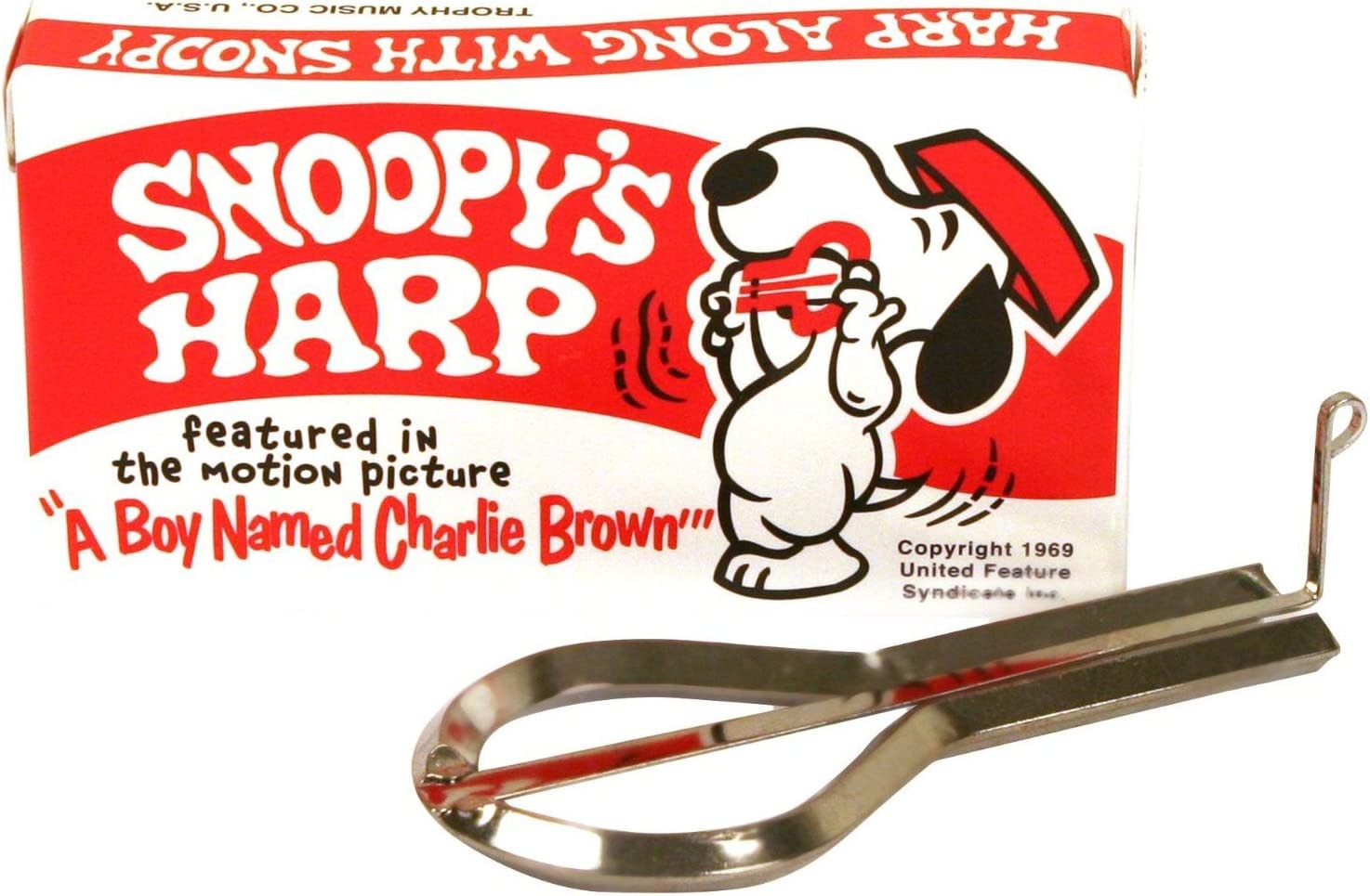 Jaw Harp Snoopy Boxed Toy Joy
