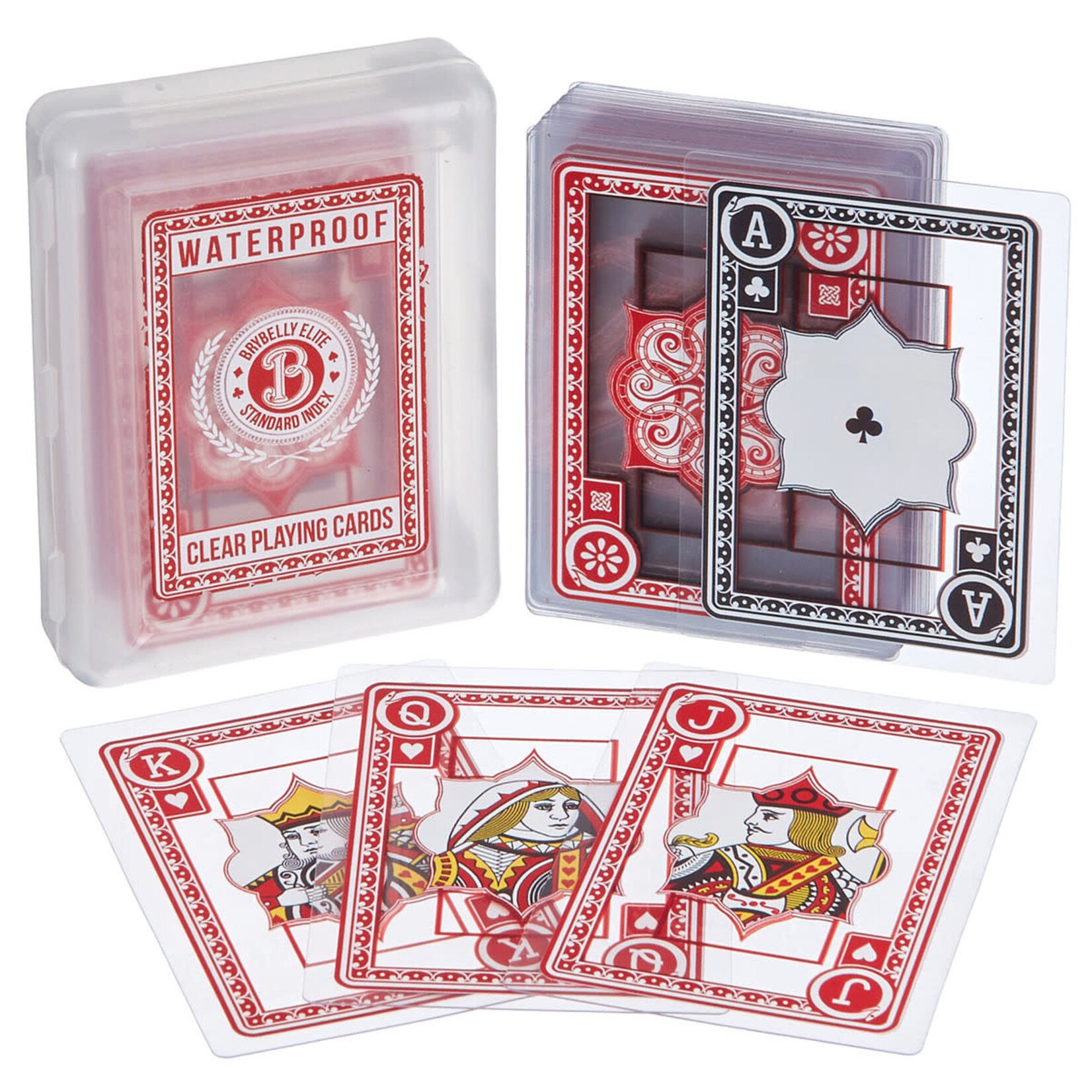 Playing Cards Clear Waterproof