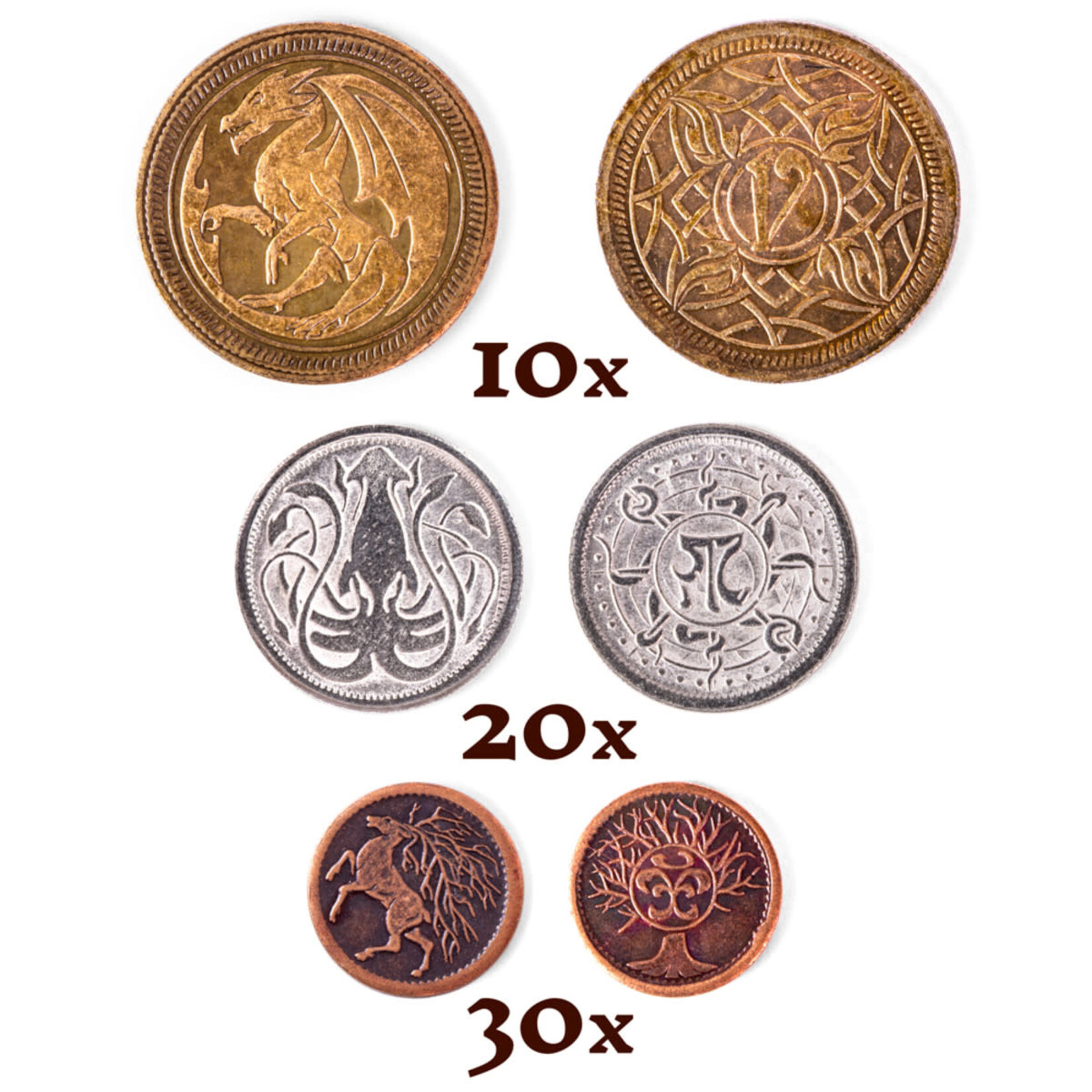 The Dragon's Hoard Fantasy Coins