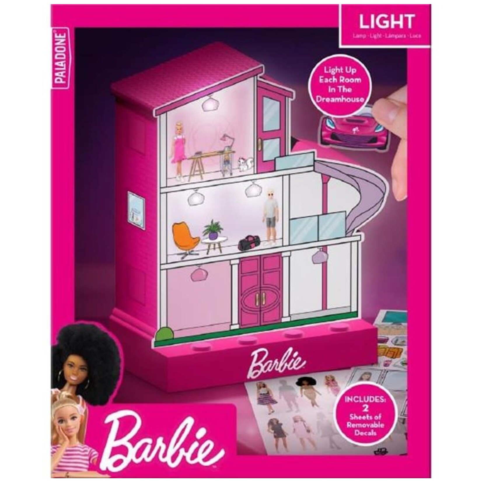 Barbie Dreamhouse Light with Stickers