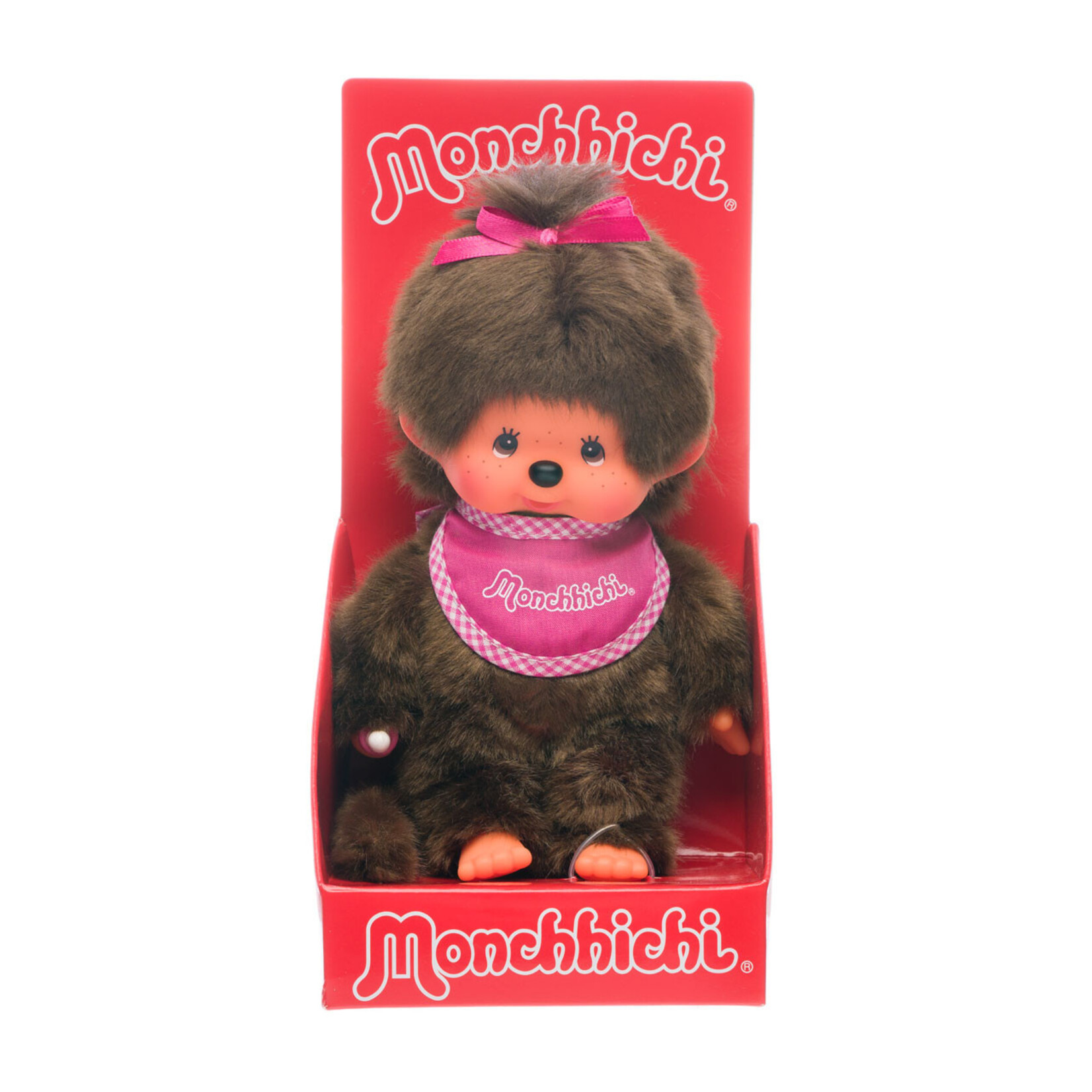Monchhichi Standard Girl Pink Doll