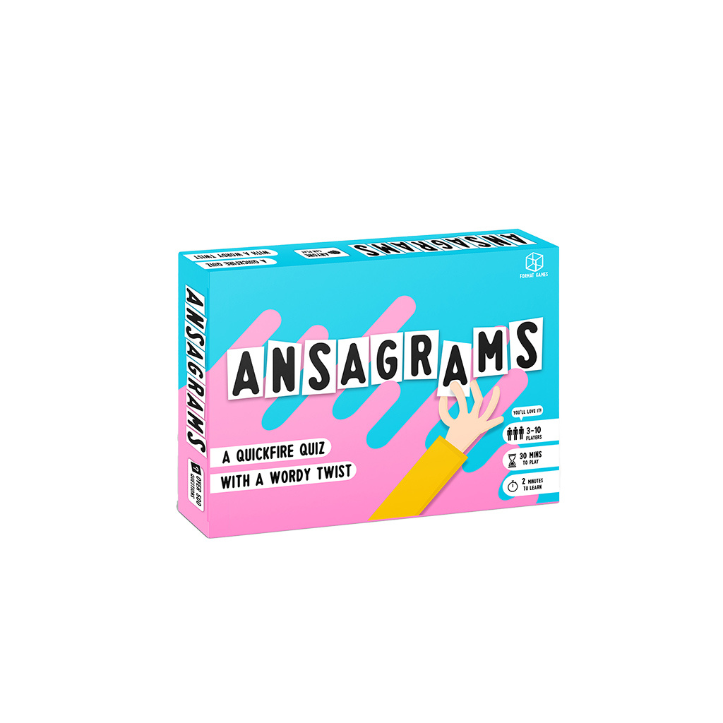 Ansagrams Travel Edition Game Toy Joy