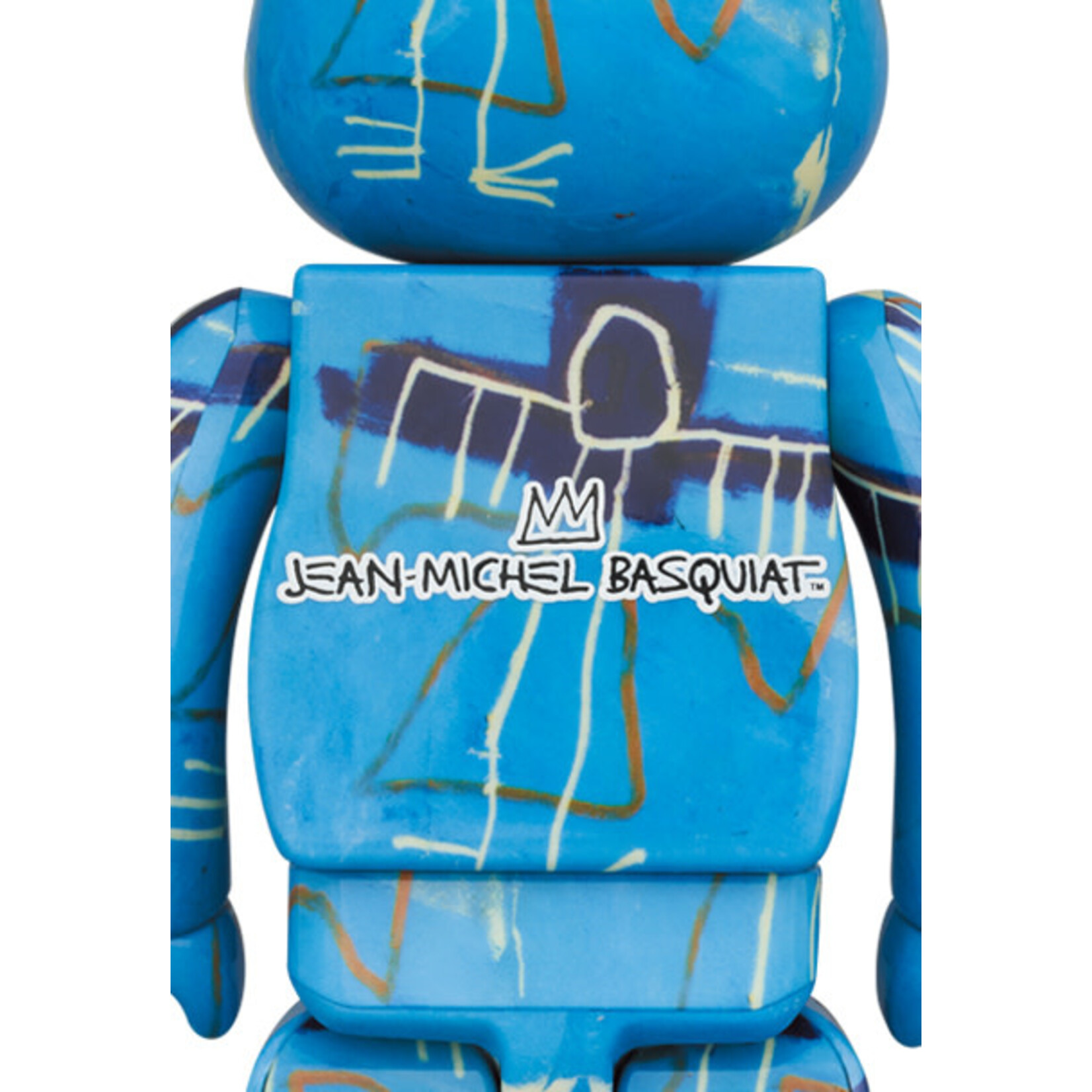 Jean Michel Basquiat 9 Be@rbrick 100% & 400% 2 pk - Toy Joy