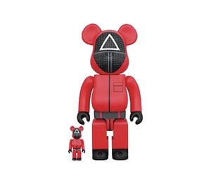 MEDICOM TOY - BE@RBRICK SQUID GAME GUARD □ 1000％ Medicom Toy Be@rbrick Squid Game Circle Guard 1000