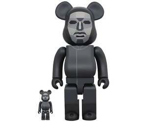 Squid Game Frontman 100% & 400% 2pk Be@rbrick - Toy Joy Squid Game Frontman 100% & 400% 2pk Be@rbrick - Toy Joy