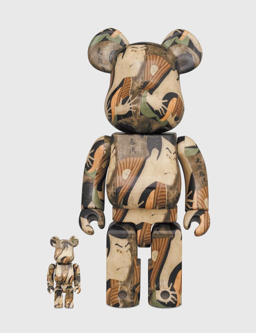 BE@RBRICK「Toji zensei bijin-zoroi」 sharaku-toshusai-otani-oniji-