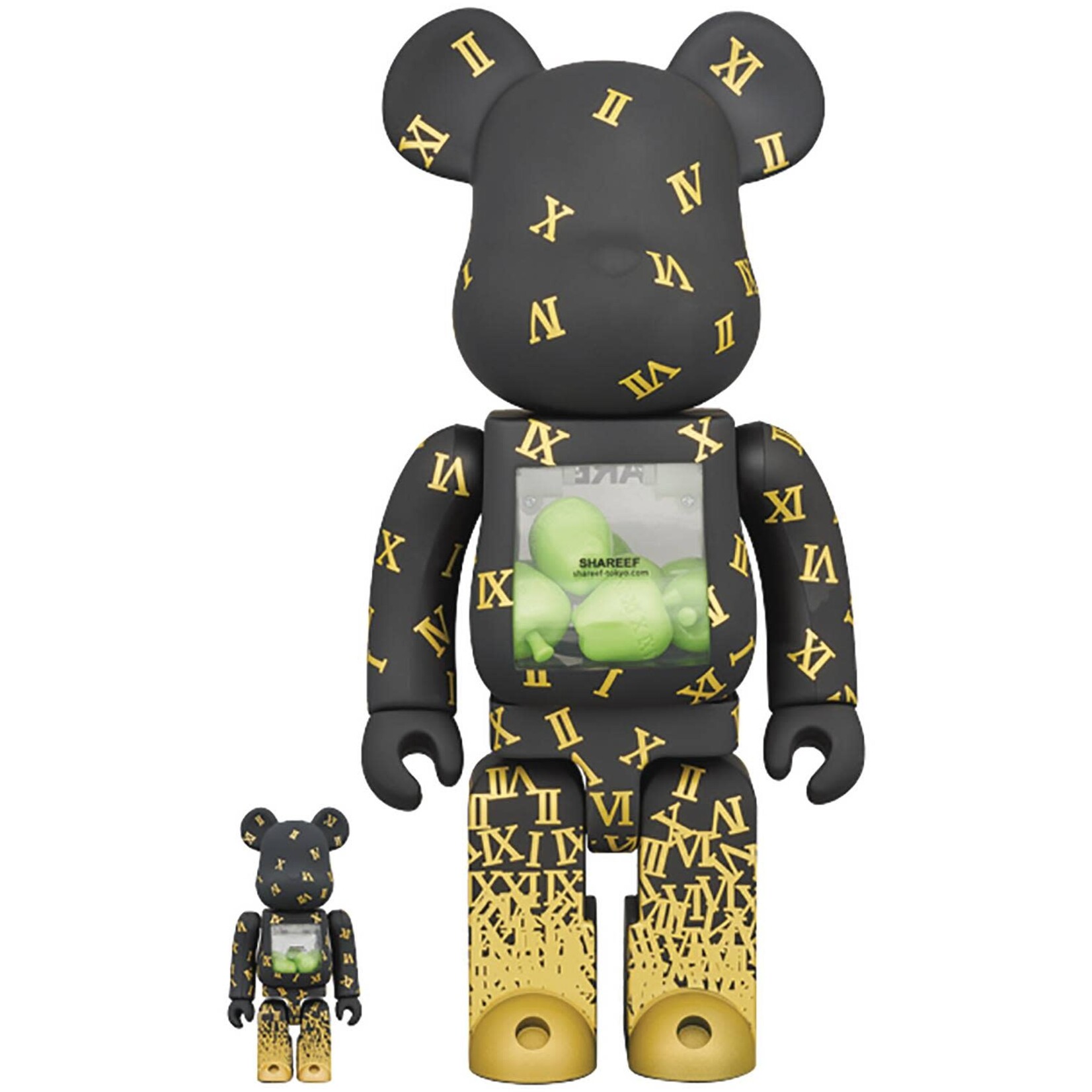 新品】BE@RBRICK SHAREEF 3 100％ & 400％ ベアブリック メディコムトイ-