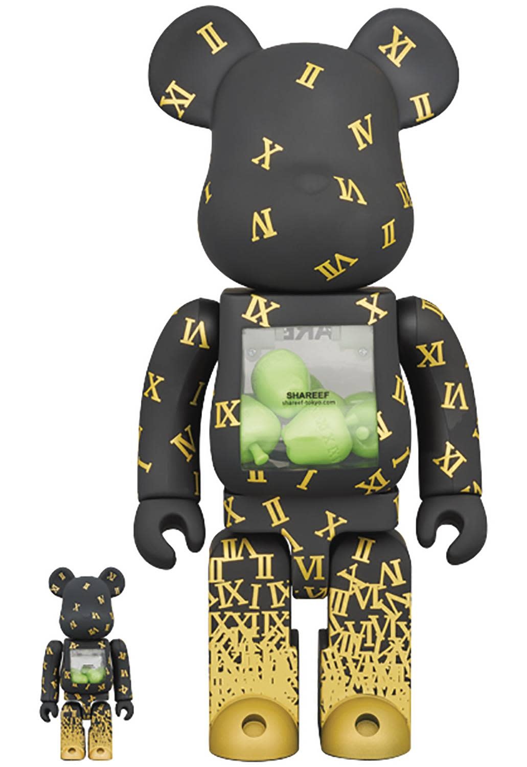 Shareef 3 100% & 400% Be@rbrick 2Pk - Toy Joy