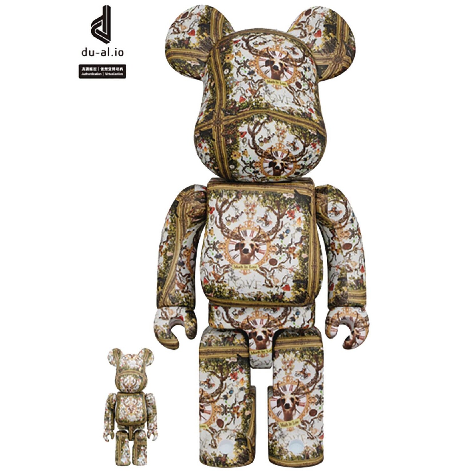 Much in Love 100% & 400% 2PK Be@rbrick