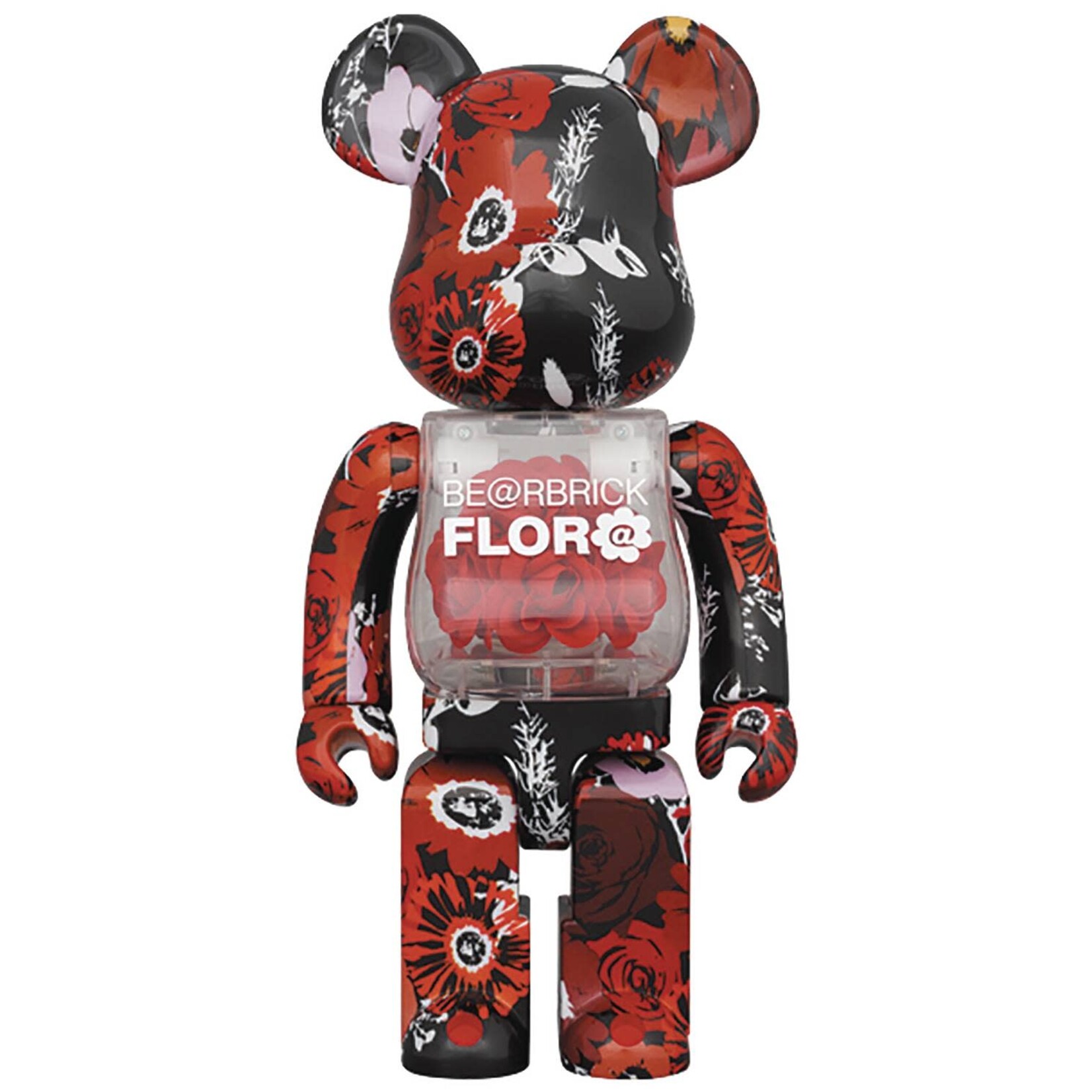 BE@RBRICK FLOR@  White 400％