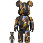 Johannes Vermeer (Girl with the Pearl Earring) 2pk 100% & 400% Figure Be@rbrick