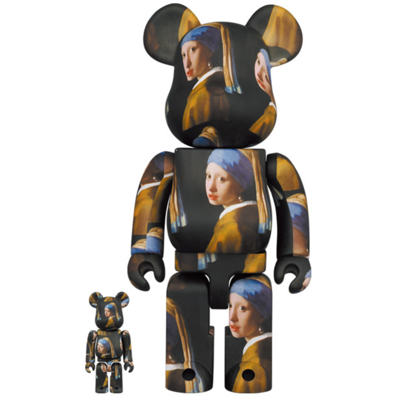 Johannes Vermeer (Girl with the Pearl Earring) 2pk 100% & 400% Figure Be@rbrick