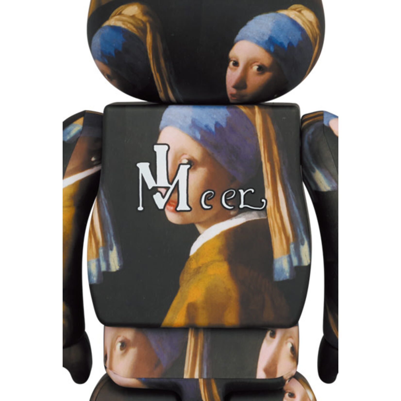 Bearbrick Johannes Vermeer (Girl with a Pearl Earring) 100% & 400