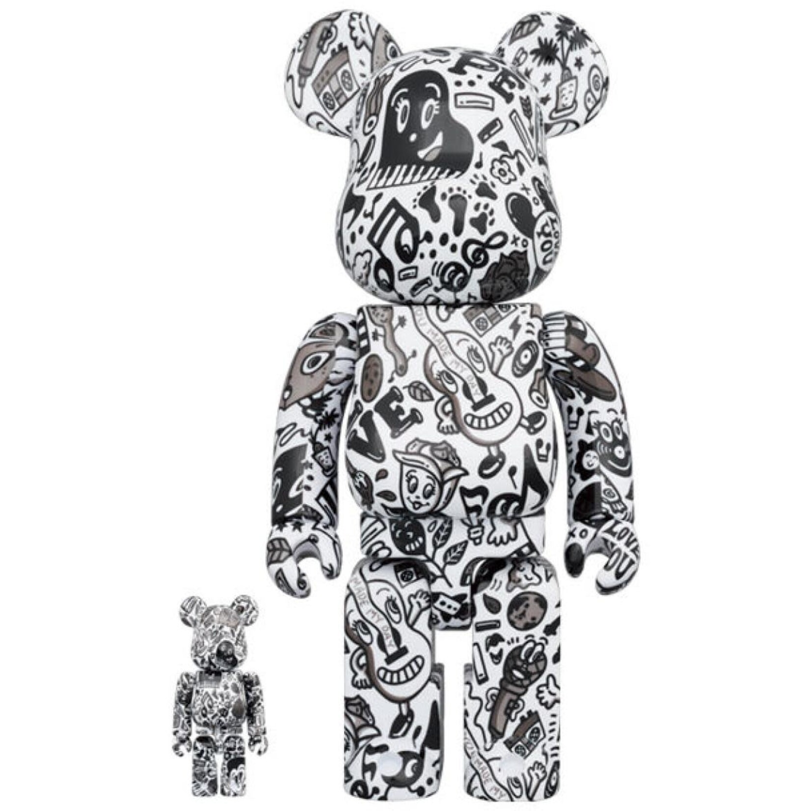 Chocomoo 100% & 400% Be@rbrick 2Pk