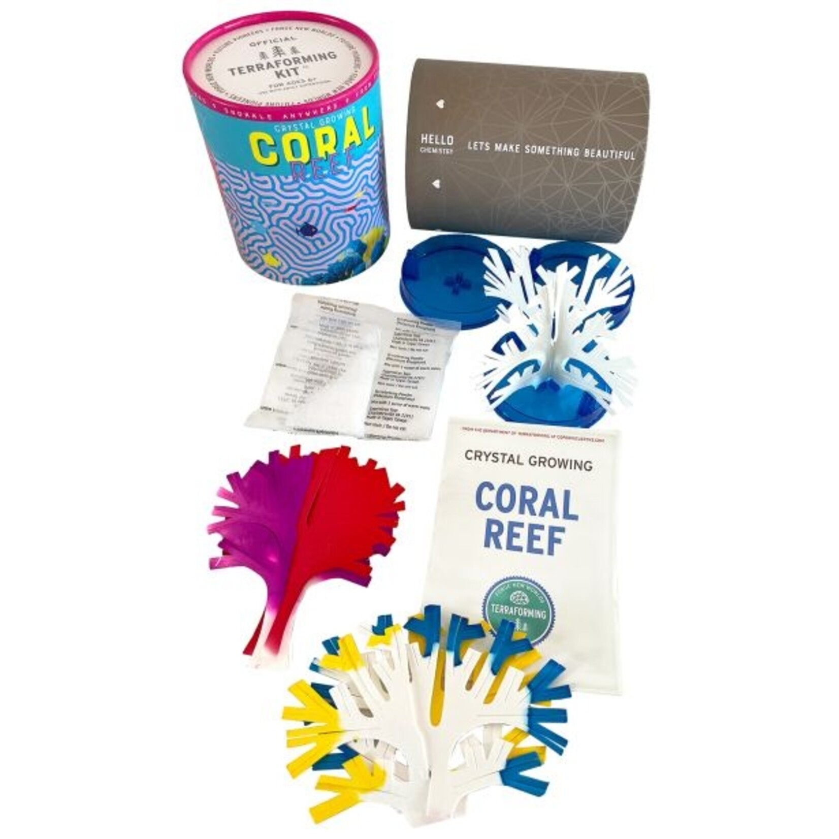 Crystal Growing Coral Reef Kit