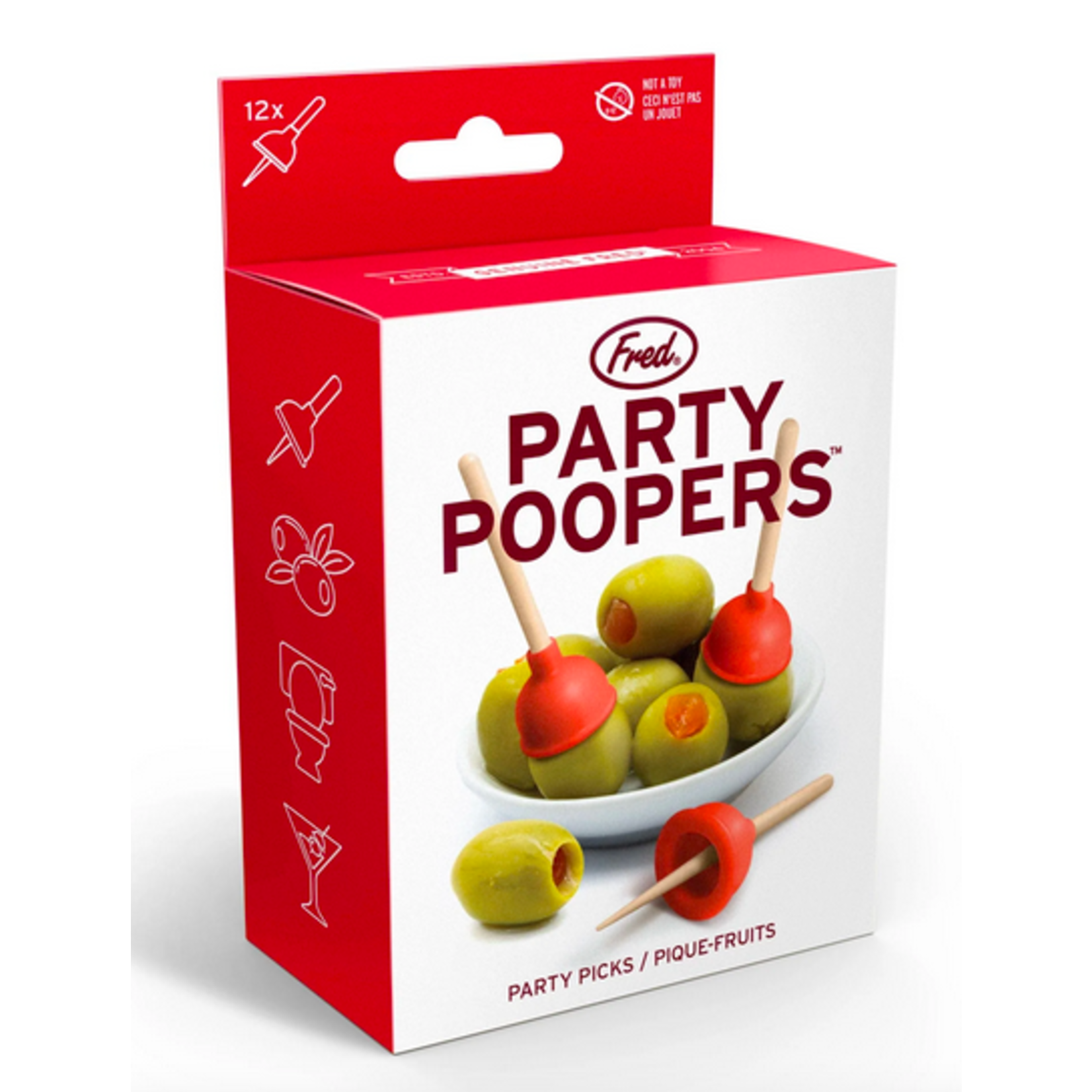 Party Poopers Cocktail Toothpicks