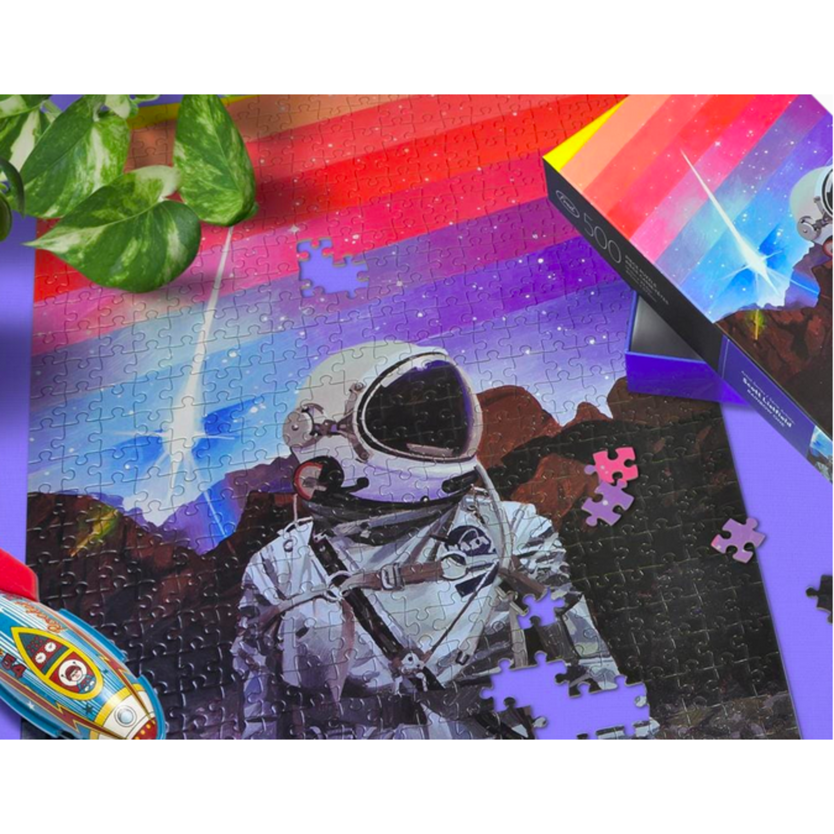 Rainbow One Astronaut 500pc Puzzle