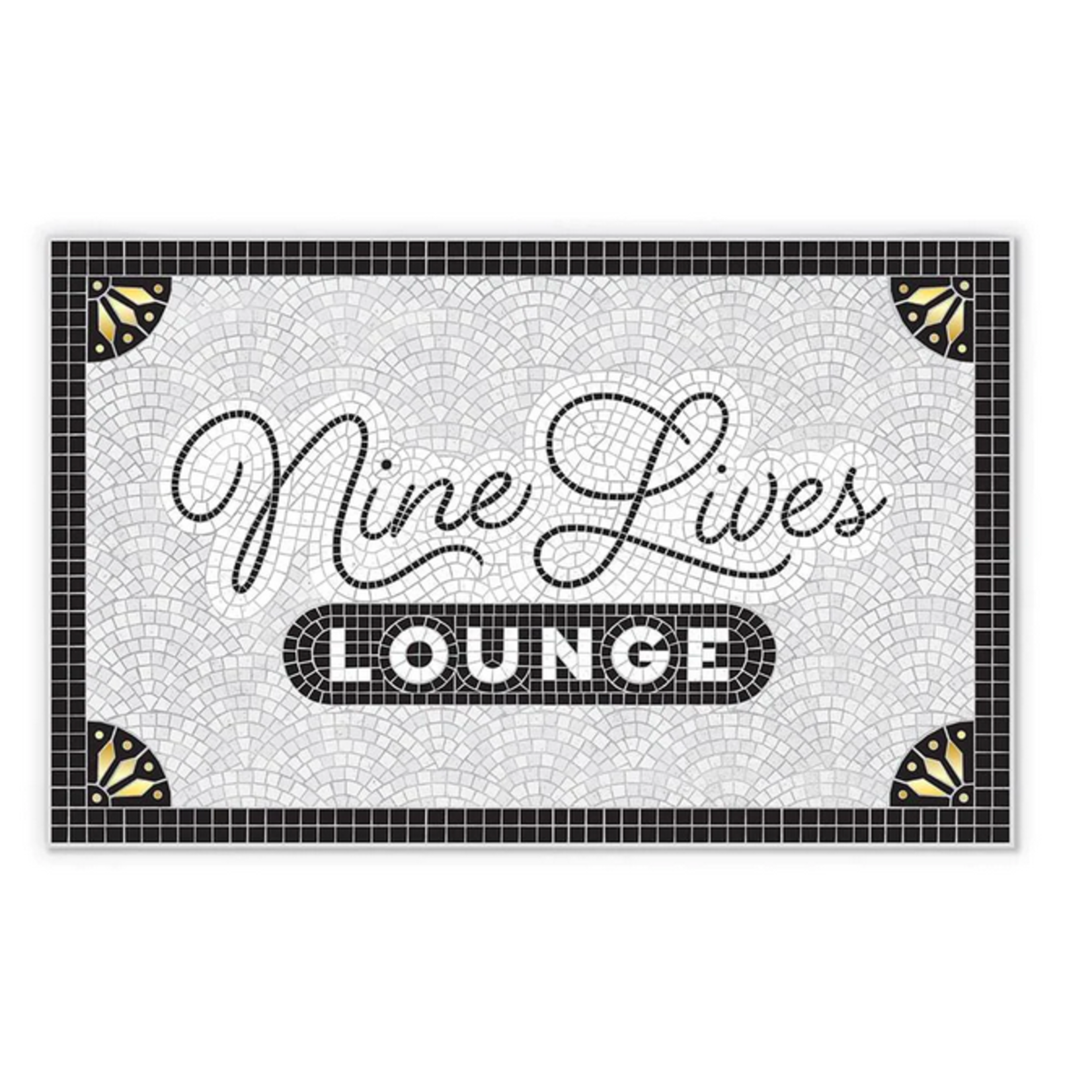 Nine Lives Lounge Pet Placemat