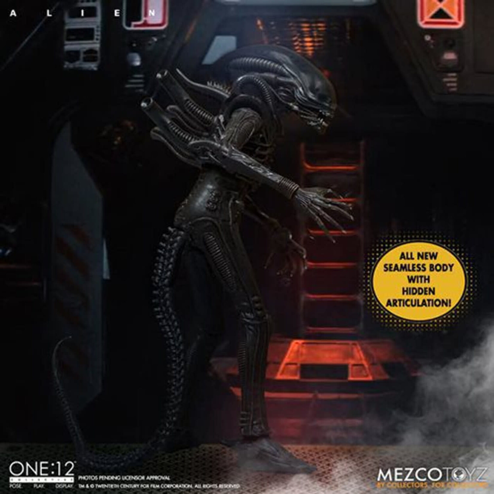 Mezco Toys Xenomorph Alien Deluxe Edition One-12 Collective