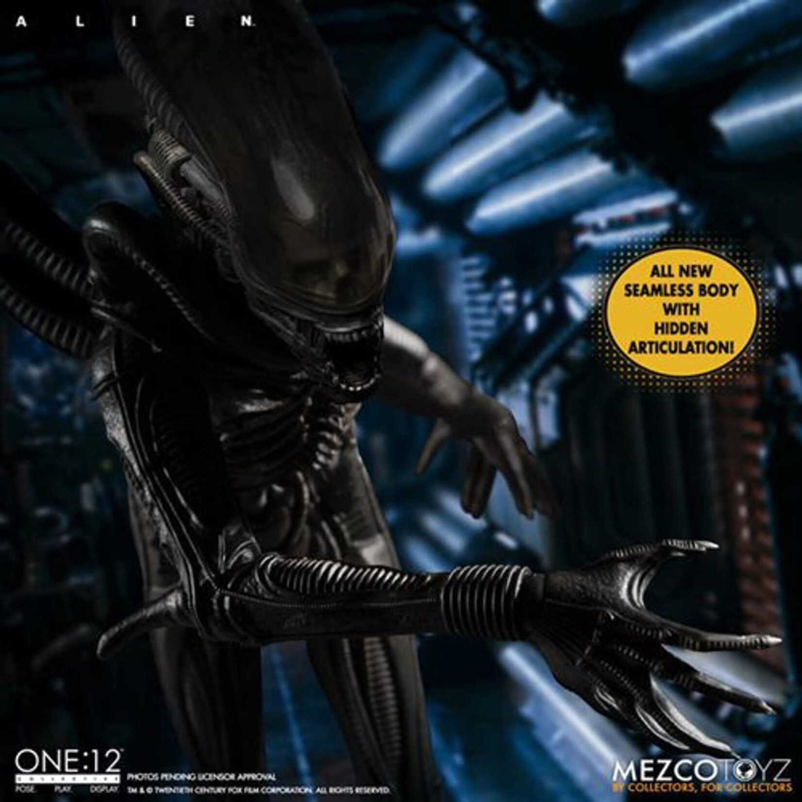 Mezco Toys Xenomorph Alien Deluxe Edition One-12 Collective