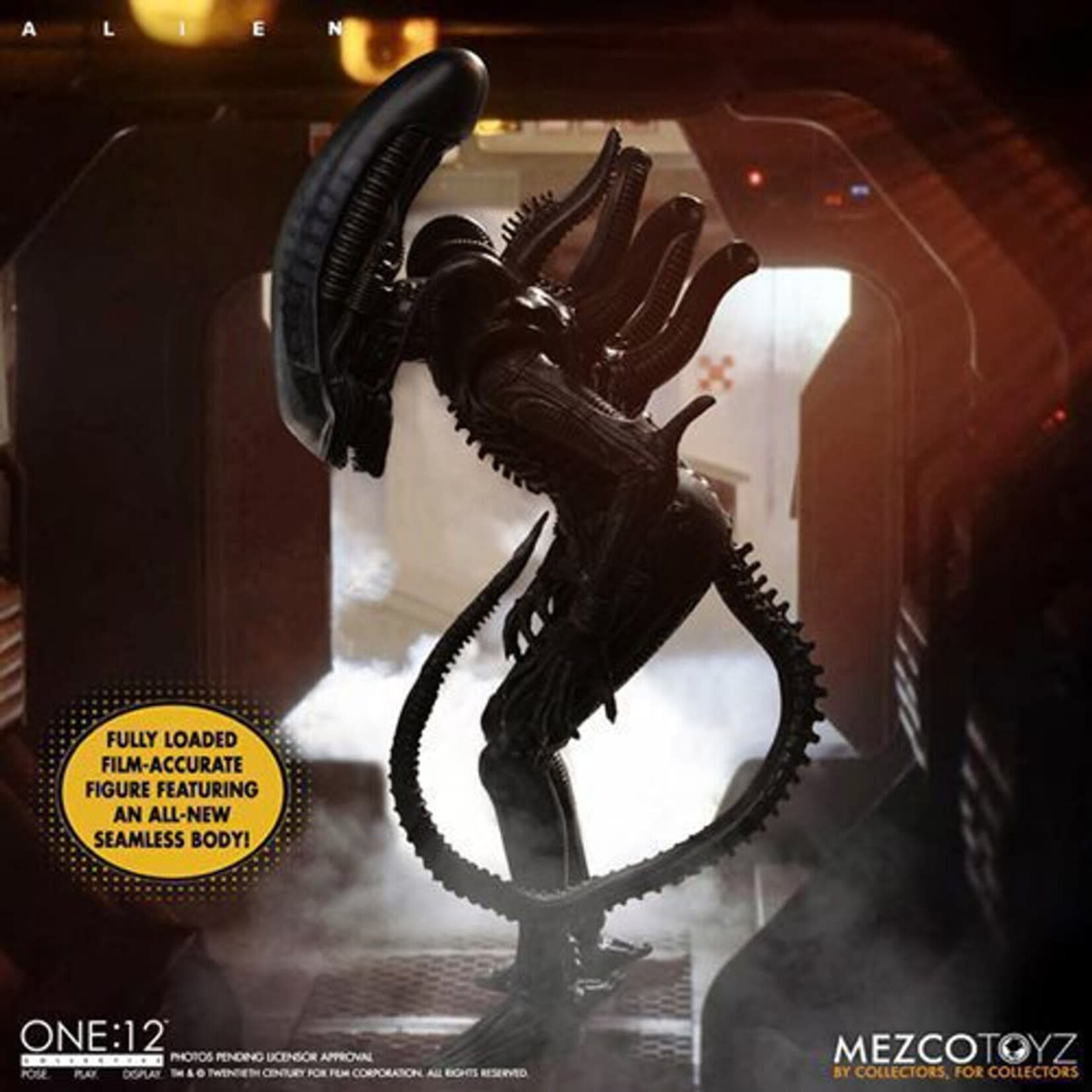 Mezco Toys Xenomorph Alien Deluxe Edition One-12 Collective