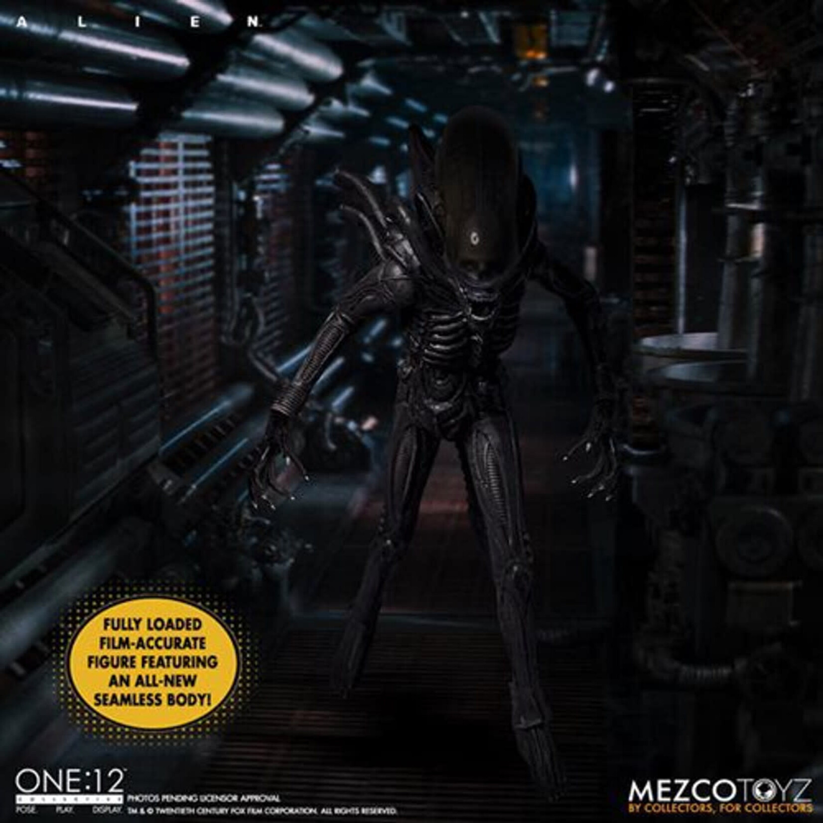 Mezco Toys Xenomorph Alien Deluxe Edition One-12 Collective