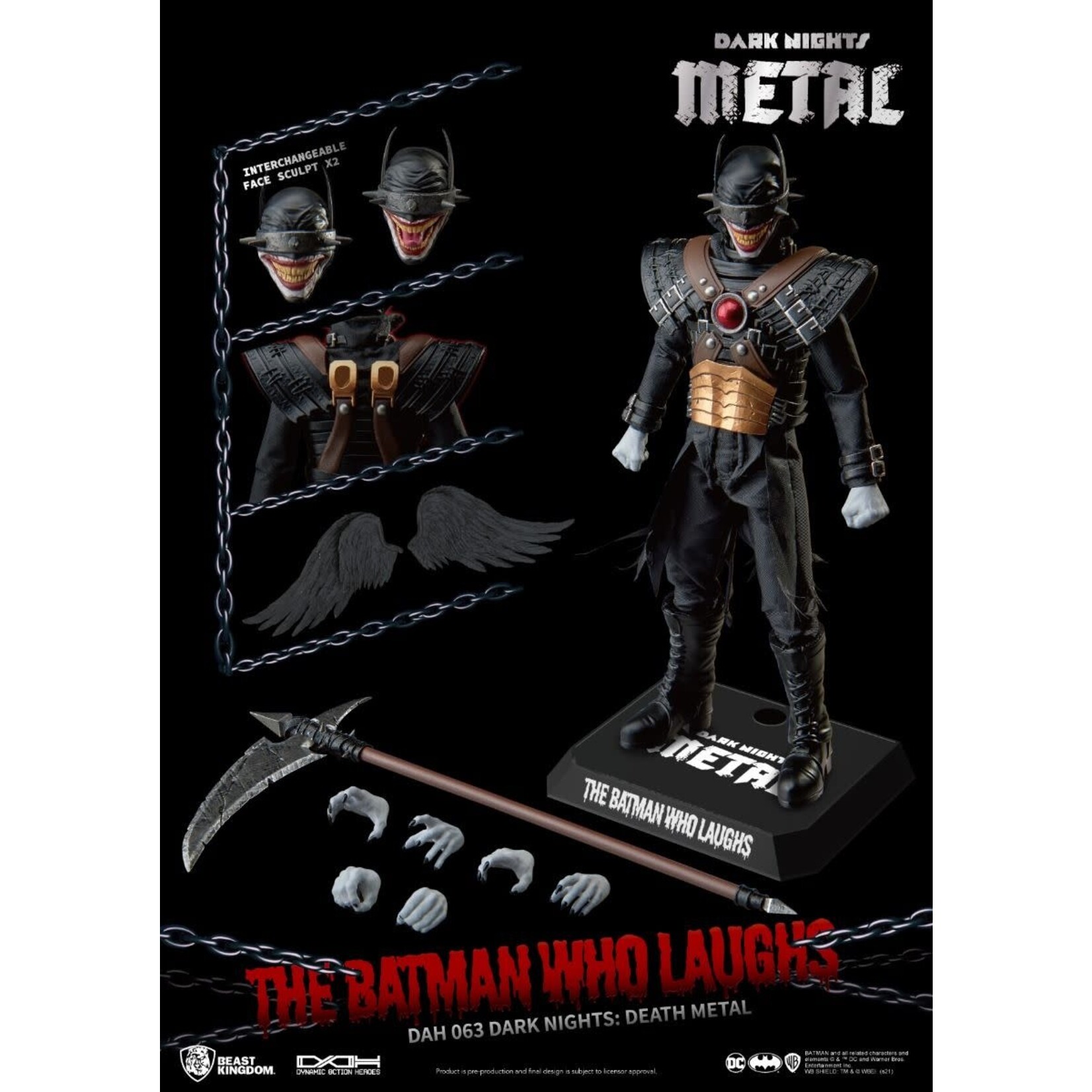 Batman Who Laughs Dark Nights Death Metal Dynamic Action Heroes