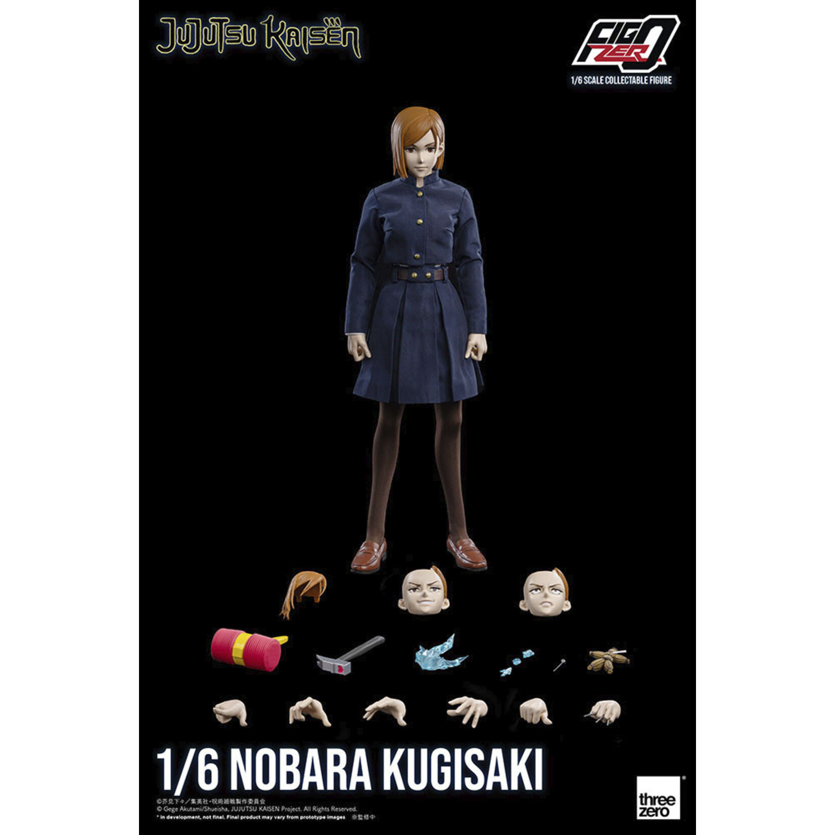 Threezero Nobara Kugisaki Jujutsu Kaisen 1/6 Figzero