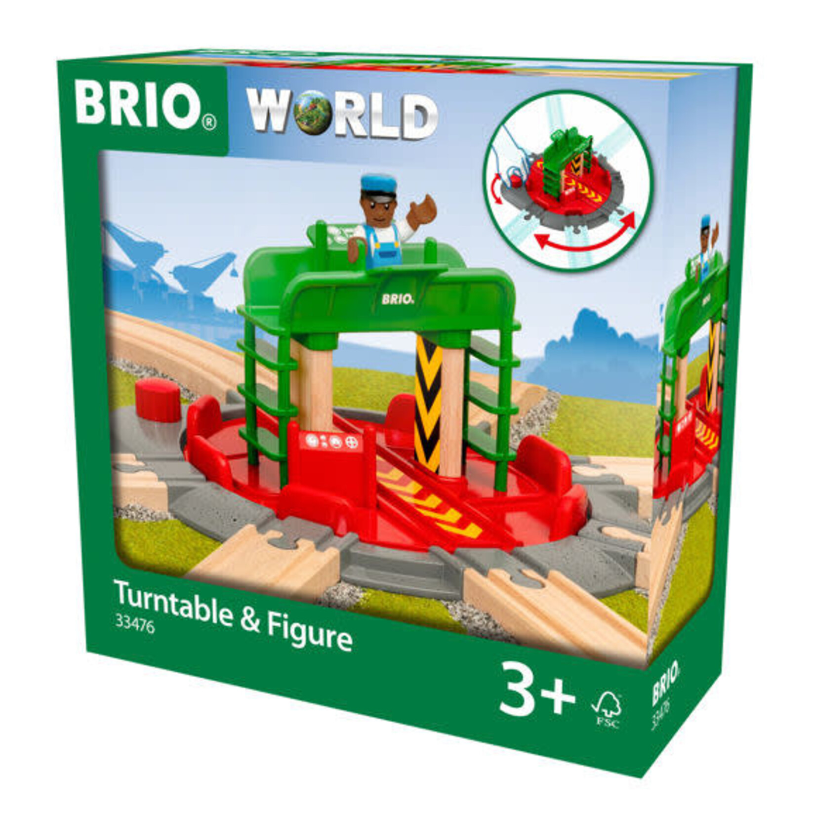 Brio World Turntable & Figure – World of Mirth