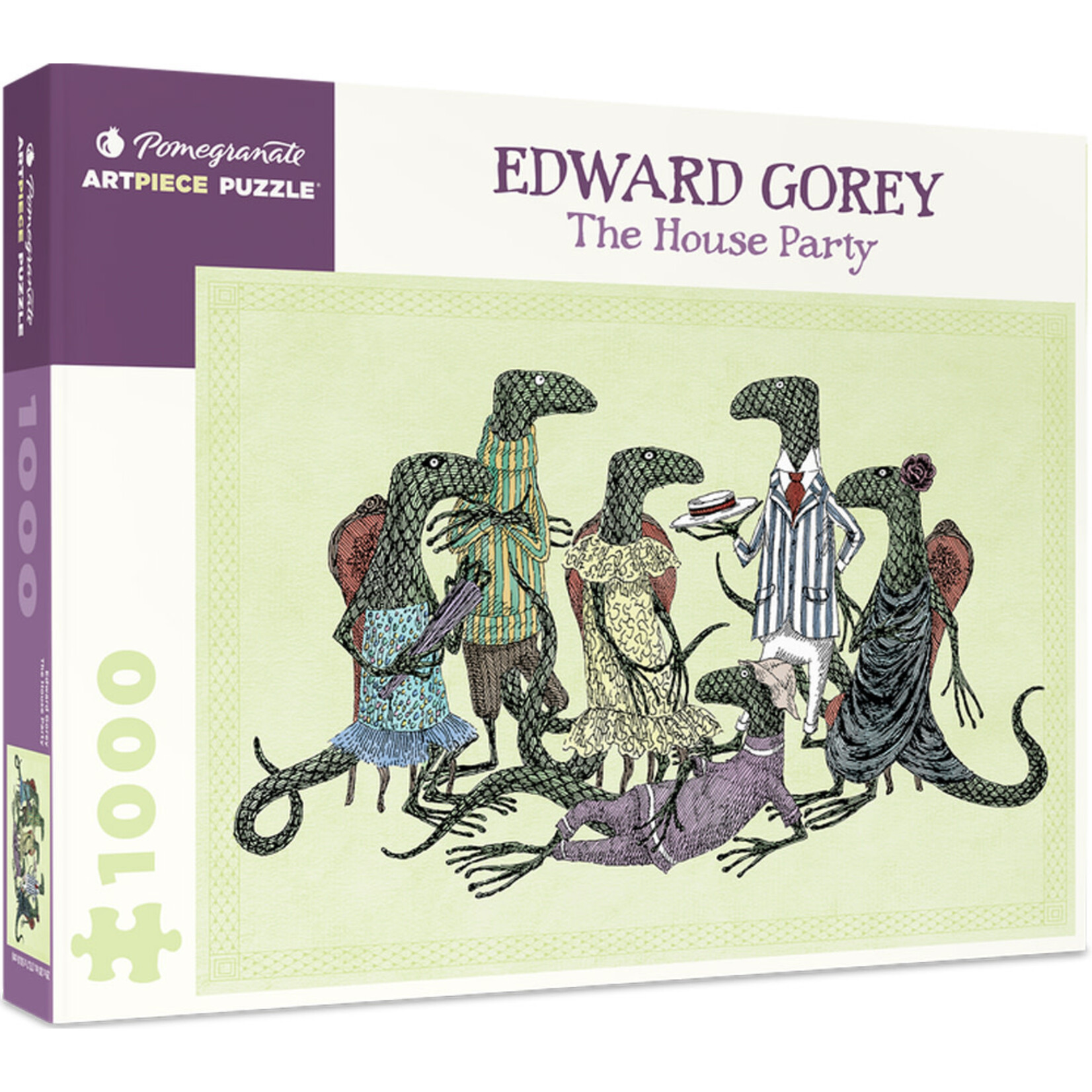 Edward Gorey The House Party 1000 Piece Jigsaw Puzzle