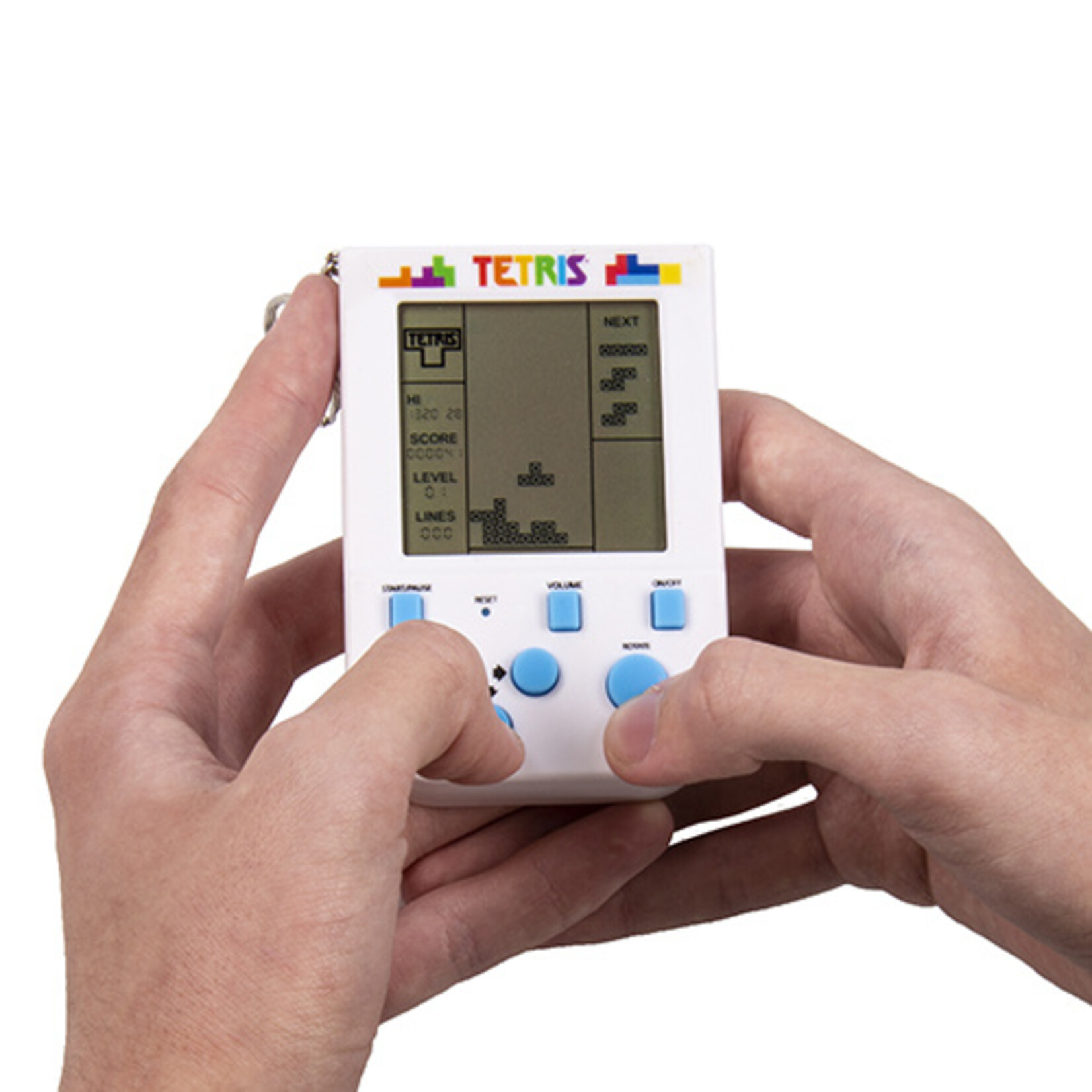 Tetris Arcade Game Keyring