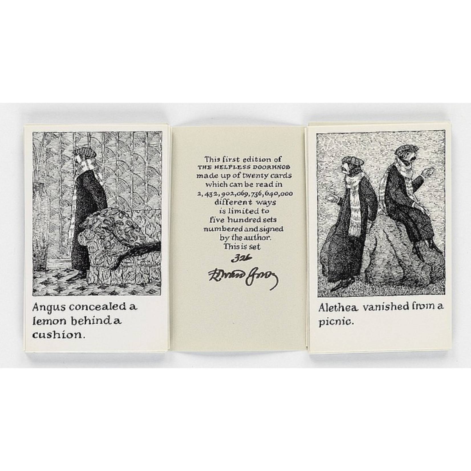 The Helpless Doorknob: A Shuffled Story by Edward Gorey