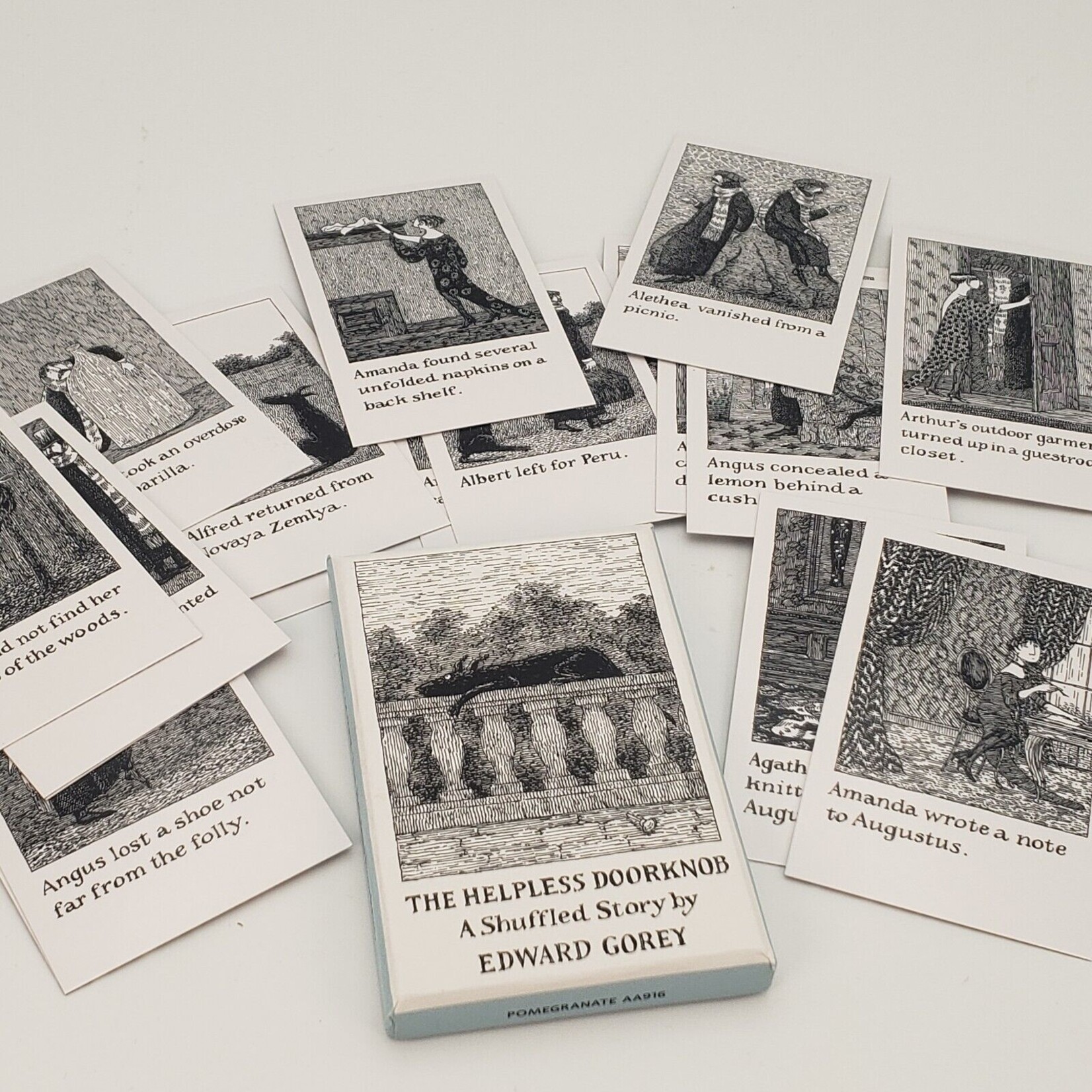 The Helpless Doorknob: A Shuffled Story by Edward Gorey