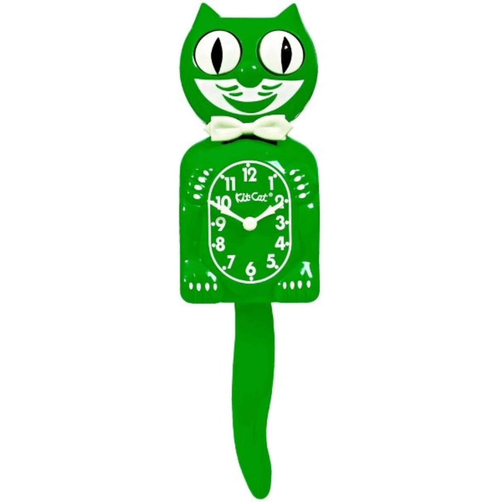 Classic Green Kit-Cat Klock
