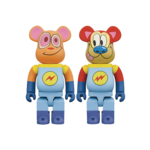 Ren & Stimpy Space Madness 400% Be@Rbrick 2Pk