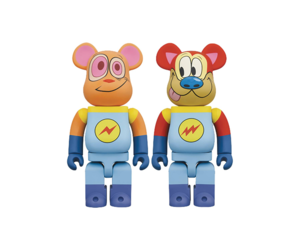 Ren & Stimpy Space Madness 400% Be@Rbrick 2Pk