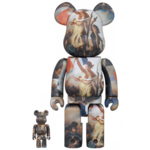 Eugene Delacroix Liberty Leading People Be@Rbrick 100% & 400% 2Pk Figure